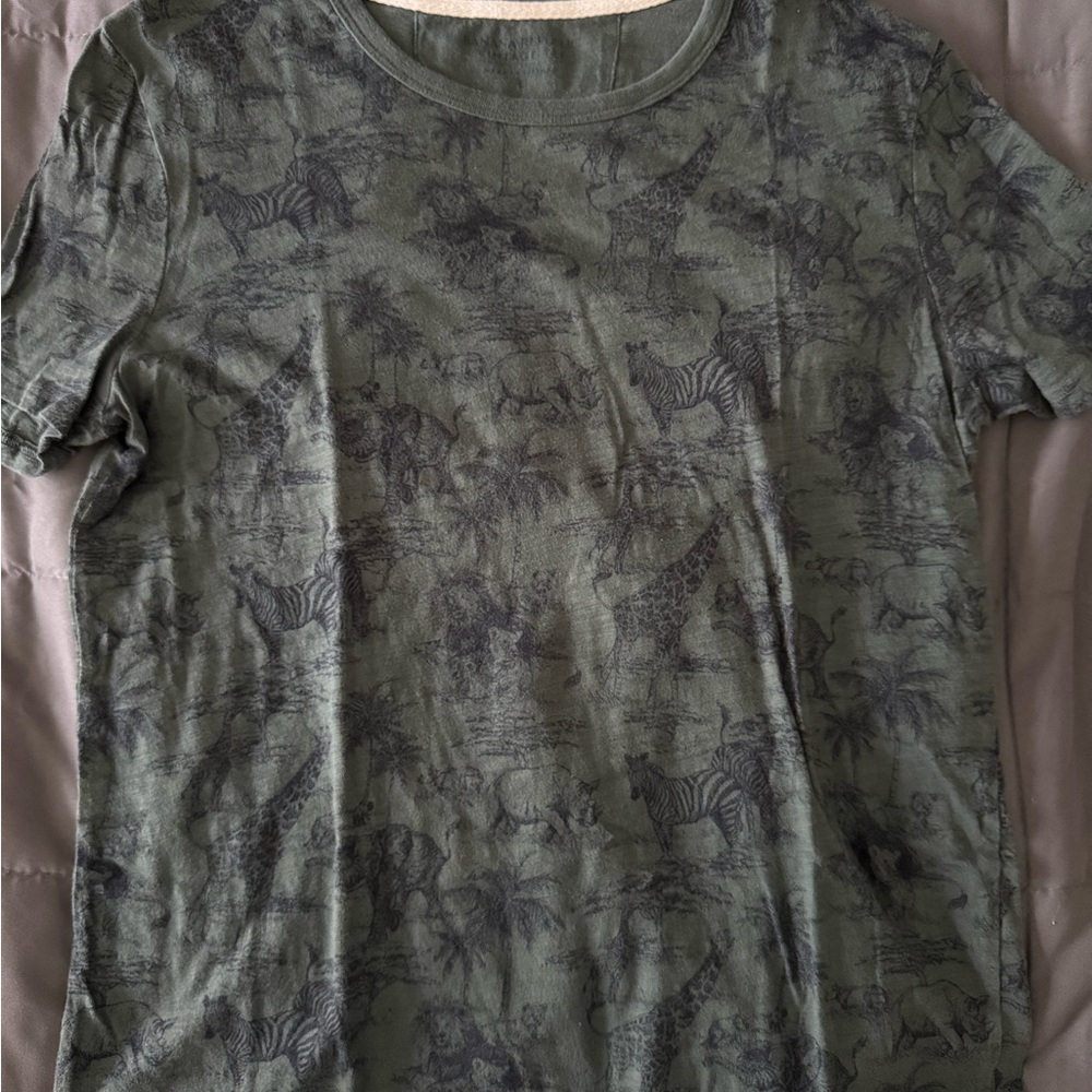 Banana Republic Green Short Sleeve Tee